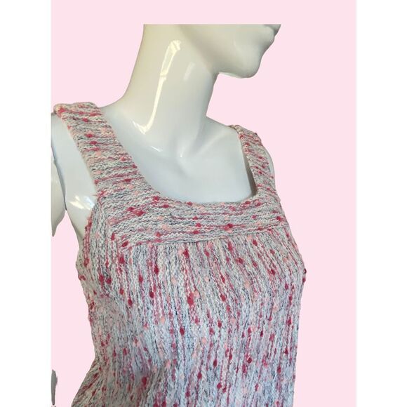 Lucky Brand we size medium stylish pink grey tank top - Picture 5 of 5
